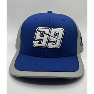 Daniel Suarez #99 Cruisin’ Sports Nascar SnapBack Adjustable Hat Blue & Gray NWT